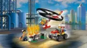 Lego 60248 Fire Helicopter Response (Пожарный спасательный вертолёт)