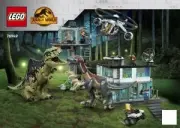 Lego 76949 Giganotosaurus & Therizinosaurus Attack (Атака гигантозавра и теризинозавра)