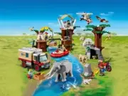 Lego 60307 Wildlife Rescue Camp (Лагерь спасения дикой природы)