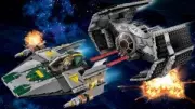 Lego 75150 Vader's TIE Advanced vs. A-Wing Starfighter (Усовершенствованный истребитель TIE Дарта Вейдера против Звёздного Истребителя A-Wing)