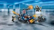 Lego 76123 Captain America: Outriders Attack (Капитан Америка: Атака Аутрайдеров)
