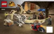 Lego 76945 Atrociraptor Dinosaur: Bike Chase (Атроцираптор: погоня на мотоцикле)