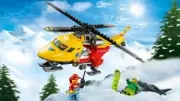 Lego 60179 Ambulance Helicopter (Вертолёт скорой помощи)