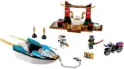 Lego 10755 Zane's Ninja Boat Pursuit (Погоня на моторной лодке Зейна)