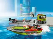 Lego 60254 Race Boat Transporter (Транспортировщик скоростных катеров)