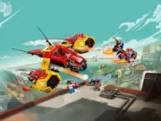 Lego 80008 Monkie Kid Cloud Jet (Реактивный самолёт Манки Кида)