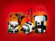 Lego 40466 Chinese New Year Pandas (Сувенирный набор Панды на китайский Новый год)