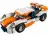 Lego 31089 Sunset Track Racer (Оранжевый гоночный автомобиль)